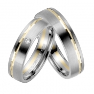 Palladium wedding ring Nr. 1-50916/050